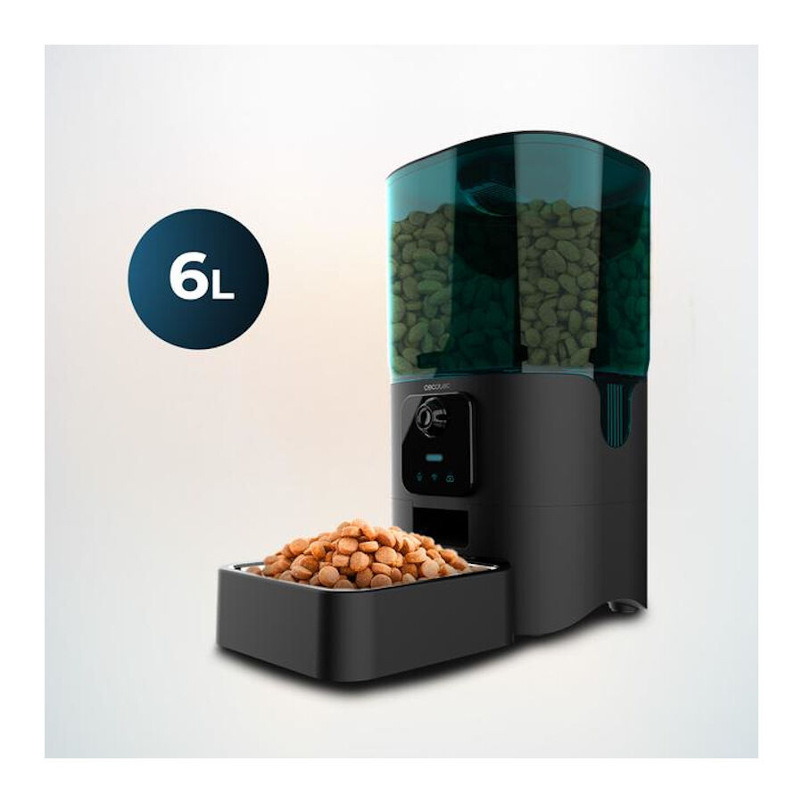 Cecotec Pumba 6000 Purrfect Meal Smart Vision Comedero Autom&aacute;tico para perros y gatos, , large Imagen numero 3