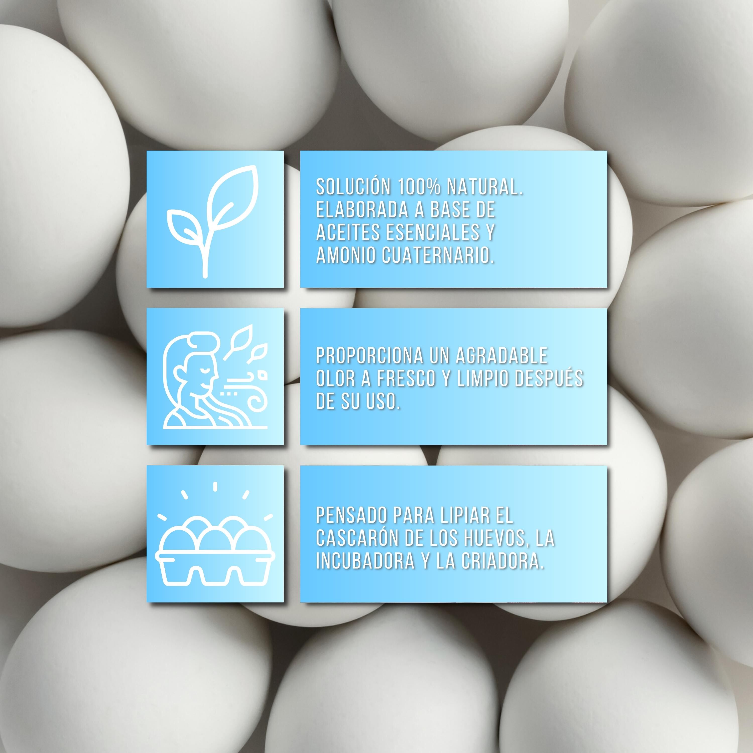 Finca Casarejo Ova Clean Spray Desinfectante Natural para Incubadoras de Huevos thumbnail