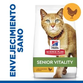Hill's Science Plan Youthful Vitality Pollo pienso para gatos