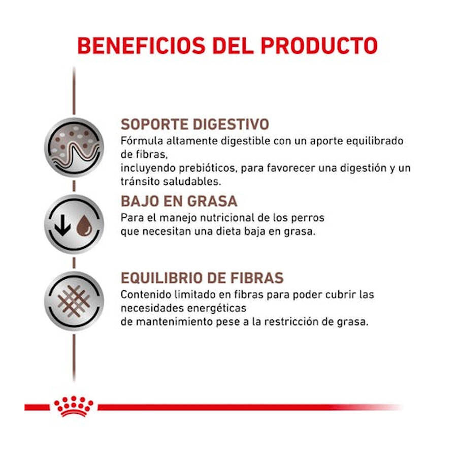 Royal Canin Gastrointestinal Low Fat lata para perros thumbnail