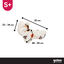 Gotoo Sudadera Forro Polar Estampado Erizo para perros, , large indicador imagen numero 4