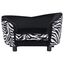 Sofá con estampado de cebra para perros color Negro, , large indicador imagen numero 3