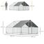 PawHut Gallinero de Acero Galvanizado Plateado, , large indicador imagen numero 2