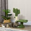 PawHut Árbol para Gatos Verde, , large indicador imagen numero 2