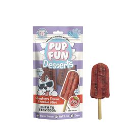 2 HELADOS snack PUP ICE Polo Smomthie de FRESA 2 x 60g