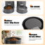 Nobleza Pack de 2 Dispensador Comida y Agua para Perros y Gatos 3,8L &ndash; Comedero y Bebedero Autom&aacute;tico por Gravedad, Juego de Dispensadores para Mascotas Peque&ntilde;as y Medianas con Base Antideslizante, , large indicador imagen numero 5