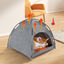 Nobleza Cama para Gatos y Perros, Cueva Mediana Lavable con Cojín Extraíble, Casa para Mascotas, Ideal para Uso en Exteriores e Interiores, , large indicador imagen numero 3