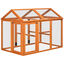 PawHut Gallinero Madera Natural, , large indicador imagen numero 1