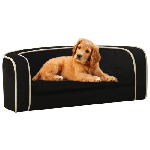 Vidaxl sof&aacute; plagable negro para perros, , large Imagen numero 4