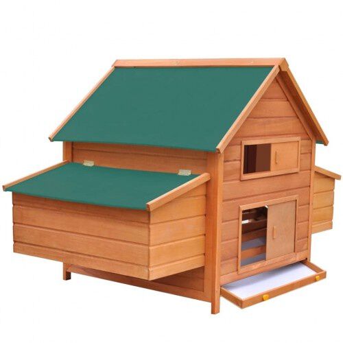 Gallinero de madera para gallinas color Madera, , large Imagen numero 3
