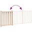 vidaXL Puerta para Perros Plegable Paneles Puerta Mascotas Madera de Álamo, , large indicador imagen numero 3