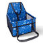 Nobleza - Refuerzo de Coche para Perros, Asiento del Coche de Seguridad para Mascotas Perro Gato Plegable Lavable Viaje Bolsas y Otra Mascota Pequeña con Cremallera Bolsillo, 40 * 34 * 25 cm, Azul, , large indicador imagen numero 1