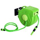 Carrete para manguera 20m Roll up automático color Verde, , large image number null