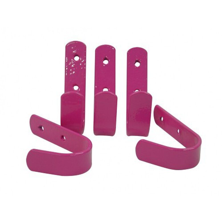Set de 5 ganchos Stubbs S28AB color Rosa, , large image number null