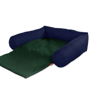 Gauty Cama Tela Impermeable azul y verde para Perros y Gatos 