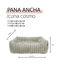 ] YAGU DESCANSO CUNA COSMO PANA ANCHA MALVA, , large indicador imagen numero 3