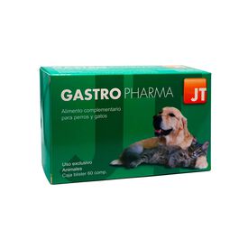 Gastro Pharma 60 comprimidos suplemento gastrointestinal para perros y gatos