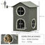 PawHut Casa para Gatos Gris, , large indicador imagen numero 3
