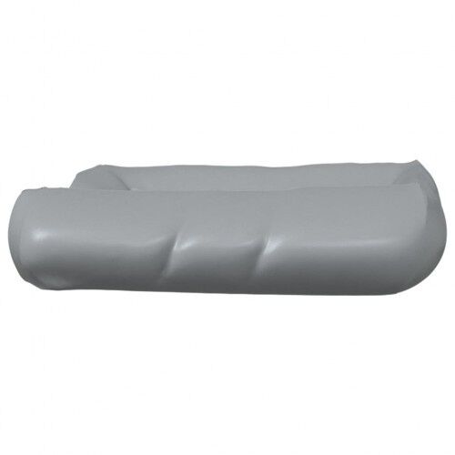Vidaxl sof&aacute; acolchado de cuero gris claro para mascotas, , large Imagen numero 5