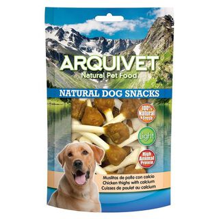 Snacks Muslitos Arquivet con calcio para perros sabor Pollo