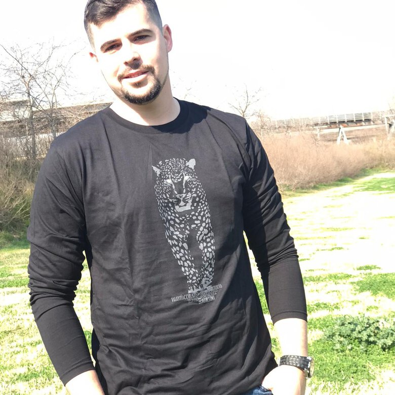 Camiseta unisex jaguar color Negro, , large image number null