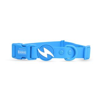 Dashi colorflex collar de TPU azul para perros