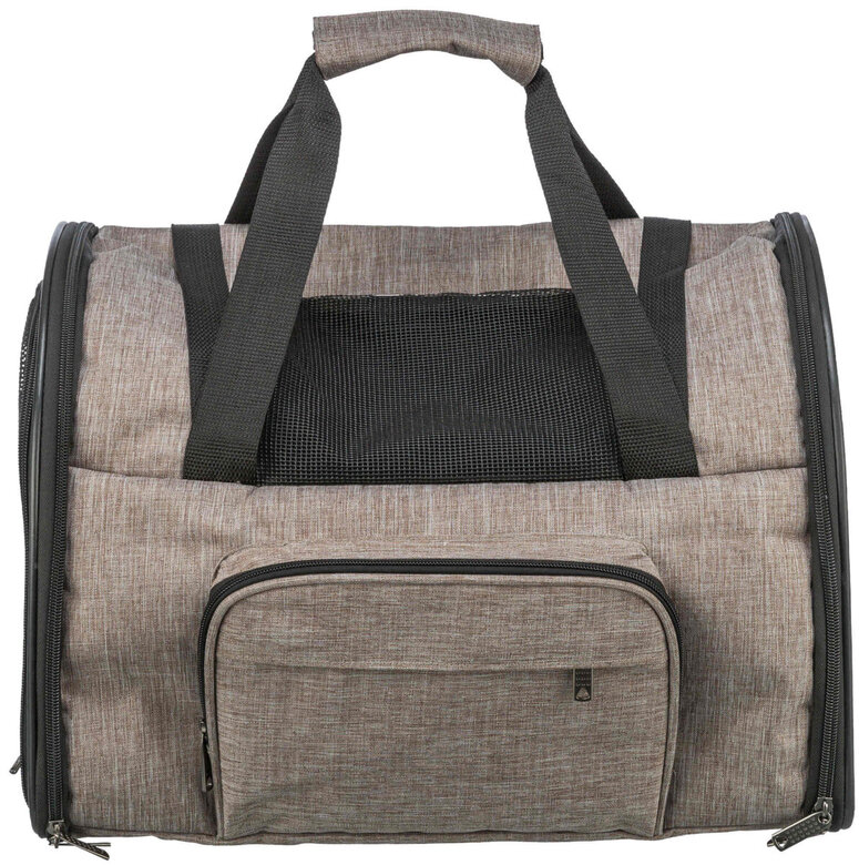 Mochila Shiva, 41 × 30 × 21 cm, marrón/beige