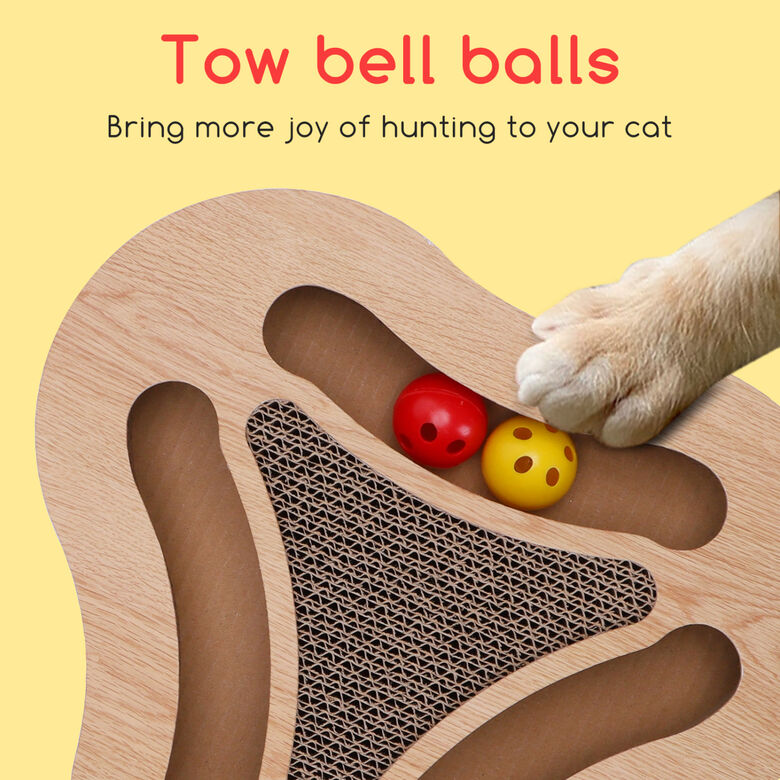 Nobleza Rasacador y juguete cartón para gatos thumbnail