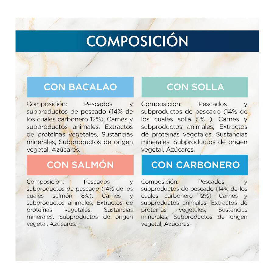 4 sobres x 85 g Gourmet Perle Finos Trocitos del Oc&eacute;ano en salsa sobre para gatos, , large Imagen numero 4
