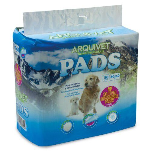 Pack de 50 empapadores para cachorros y perros adultos, , large Imagen numero 1