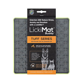 Comedero LickiMat Tuff Buddy Verde para perro