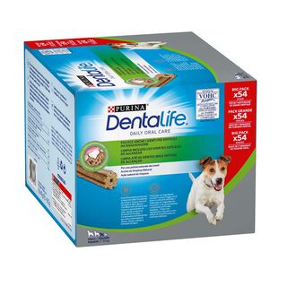 Dentalife Snacks Dentales para perros de raza pequeña - Multipack 54