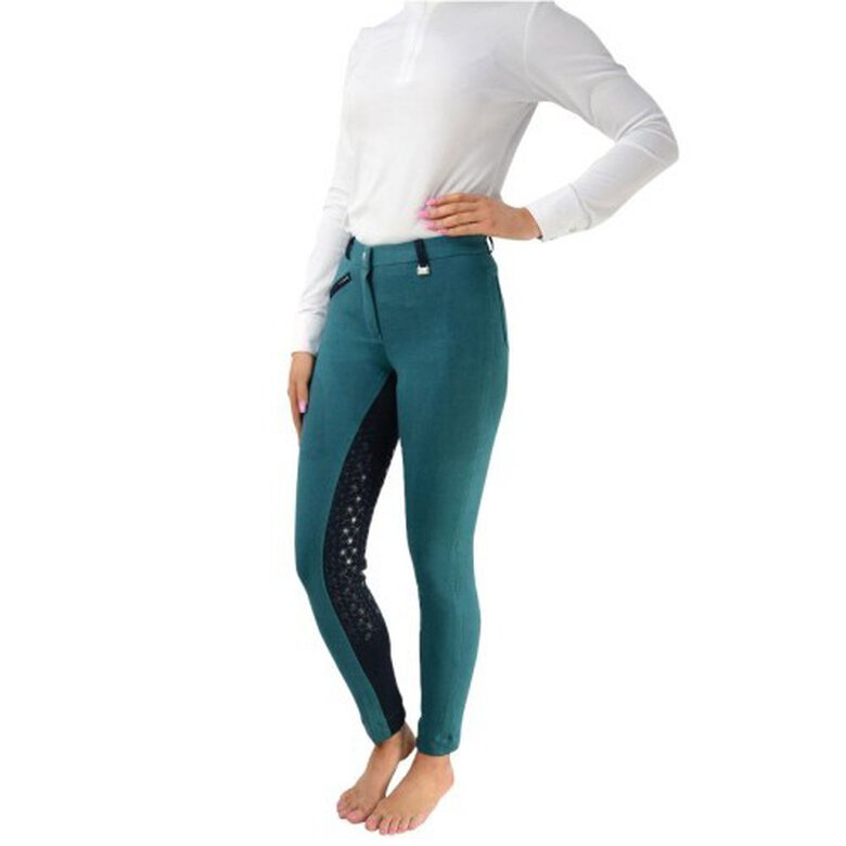 Pantalón de montar Saxby para mujer color Verde, , large image number null