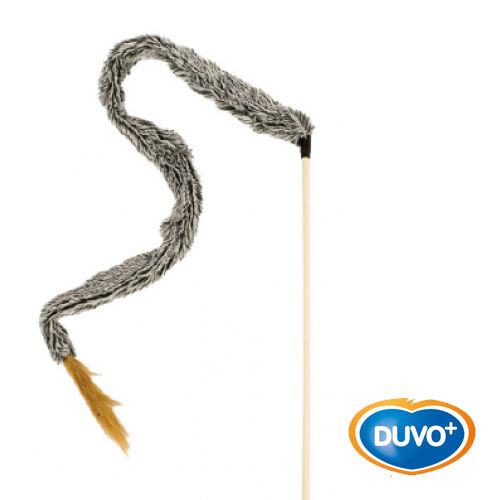 Duvo Caña juguete cola peluche para gatos