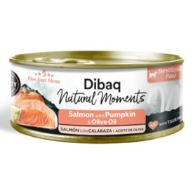 Dibaq Natural Moments Lata Salm&oacute;n con Calabaza para gato