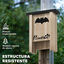 PawHut Casas para Murciélagos Madera Natural, , large indicador imagen numero 5
