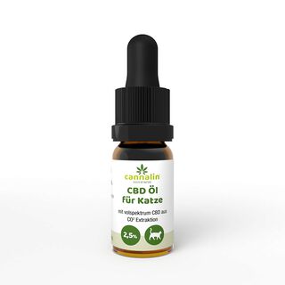 Cannalin Aceite de CBD con aceite de salmón para gatos
