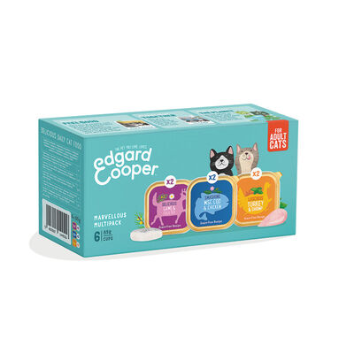 Edgard & Cooper Multipack tarrinas para gatos Edgard & Cooper tarrinas para gatos