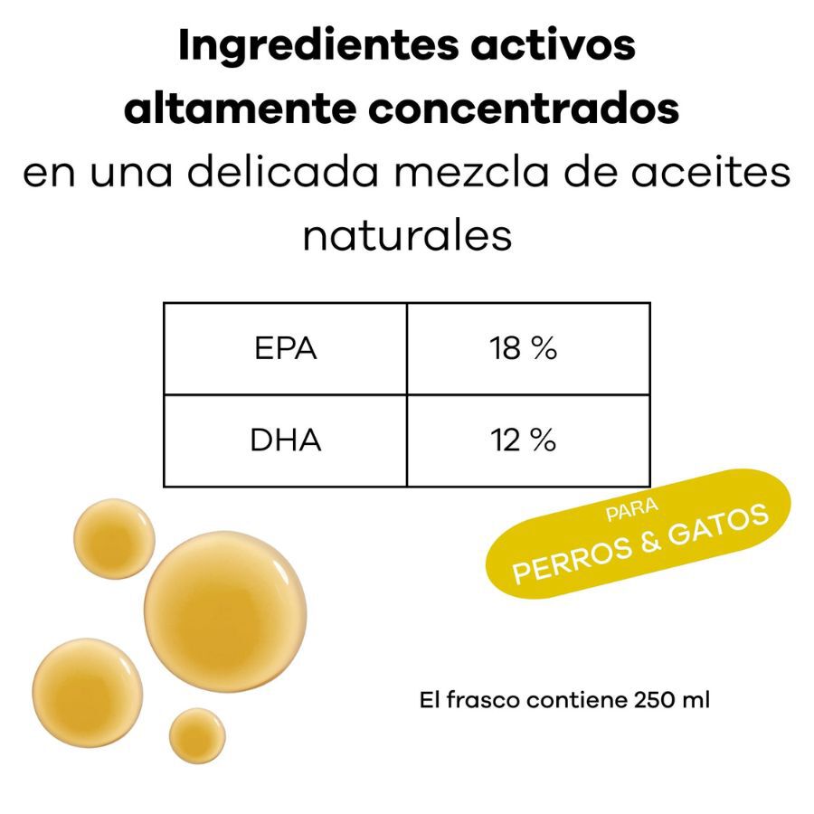 250 ml Treatsy Aceite de pescado Omega 3 para perros y gatos, , large Imagen numero 5