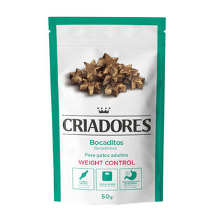 Criadores Bocaditos Weight Control de Pavo snack para gatos
