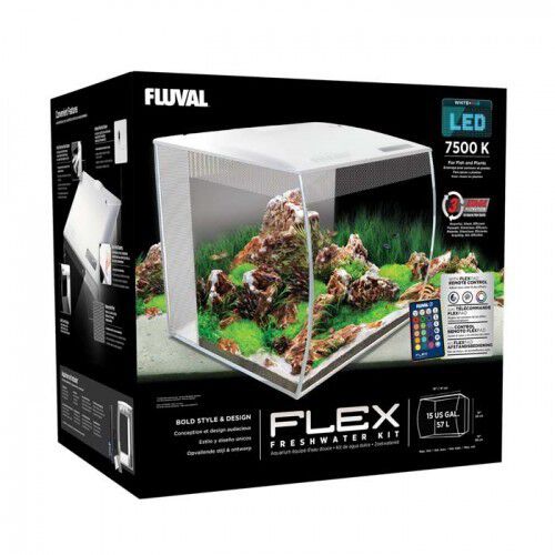 Kit de acuario FLEX para peces color Blanco, , large Imagen numero 2