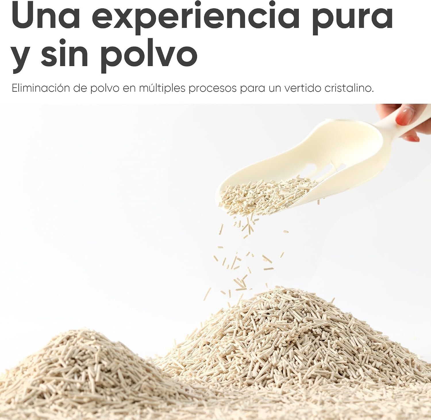 FUKUMARU Arena de Tofu (Corn) 10 kg Formato Econ&oacute;mico &ndash; Saco Ahorro para Hogares Multigato, , large Imagen numero 4