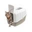 Nice Care Arenero Cerrado Komoda Beige para gatos, , large indicador imagen numero 1