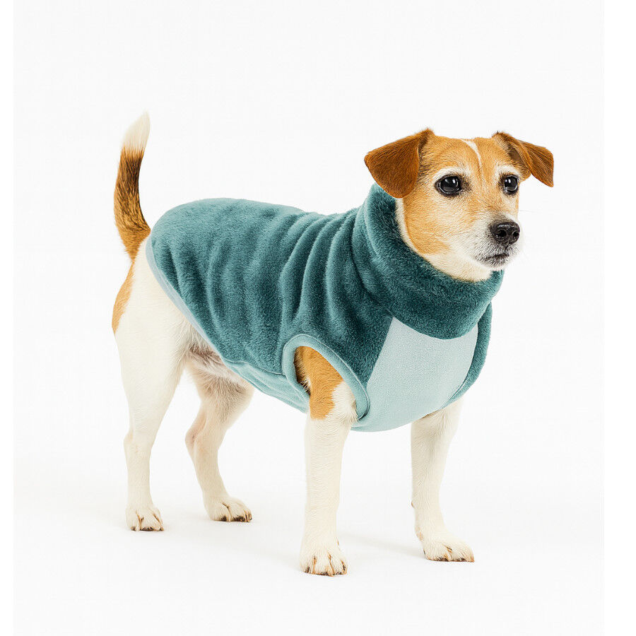 Outech Forro Polar Aguamarina para perros, , large Imagen numero 3