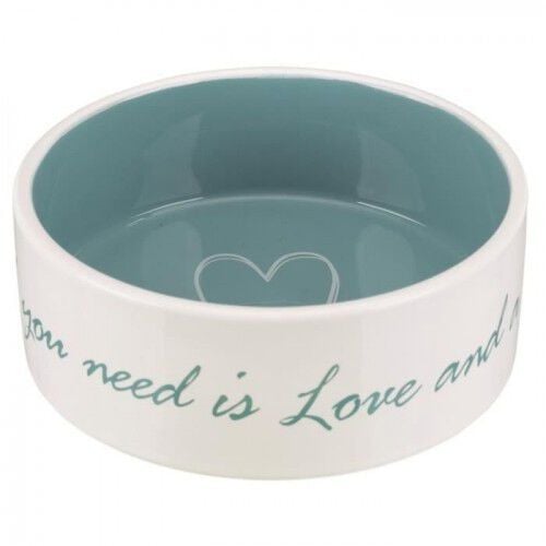 Tazón de cerámica Trixie Pet's Home para perros color Azul