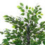Outsunny Árbol de Ficus Artificial de 145 cm de Altura 756 Hojas con Maceta para Decoración de Hogar Interiores y Exteriores Verde, , large indicador imagen numero 5