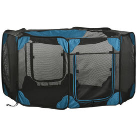 PawHut Parque Plegable de 8 Paneles para perro