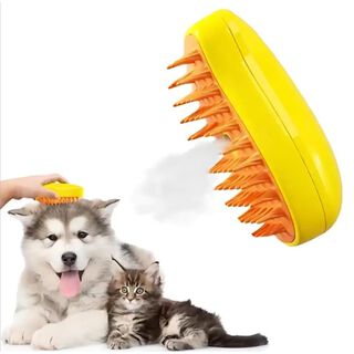 Komypets Cepillo de vapor para mascotas 3 en 1
