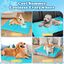 Nobleza Alfombrilla Refrescante para Perros y Gatos &ndash; Estampado, Gel Activado por Presi&oacute;n, Auto-refrigerante &ndash; Tama&ntilde;o: 110x70 cm &ndash; Azul Claro, , large indicador imagen numero 5