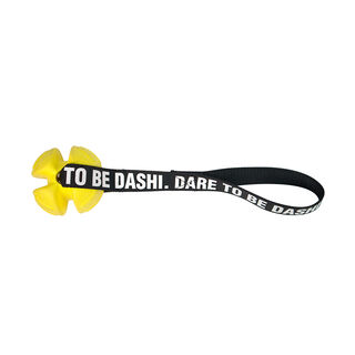 Dashi bola TPR amarilla para perros